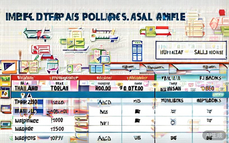 东南亚各国进口政策对比表，包含泰国、越南、印尼、马来西亚、菲律宾的关键信息