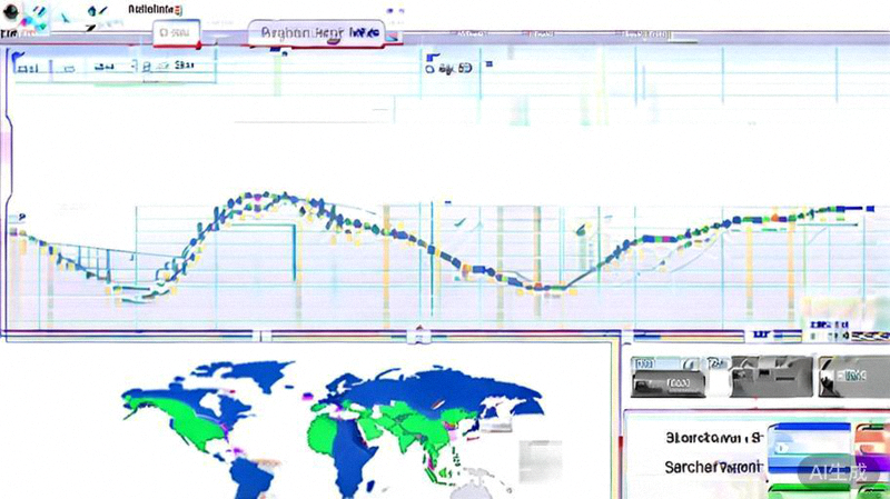 谷歌趋势工具界面截图，展示关键词‘yoga mat’过去五年的搜索热度曲线和地区分布图
