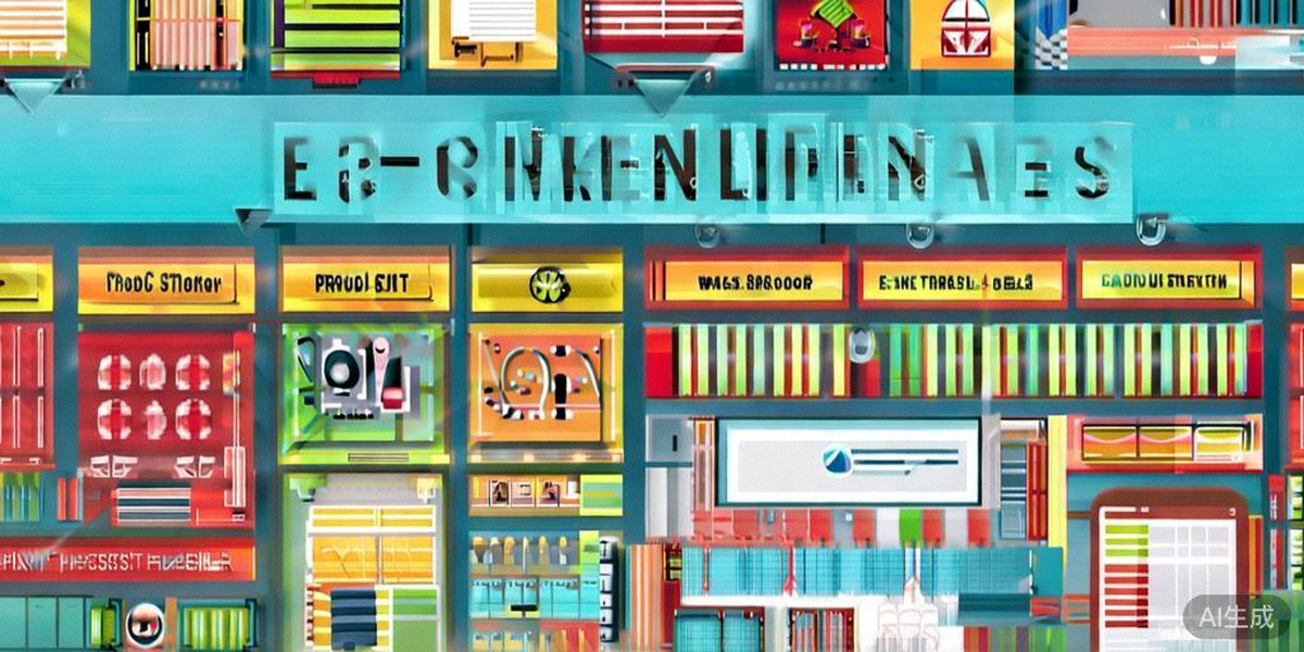 跨境选品三步法封面图：展示市场分析、竞品调研、产品测试三个步骤的视觉化流程图