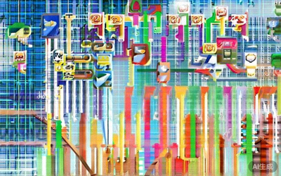 全球电商市场趋势图，箭头指向不同地区的热销品类