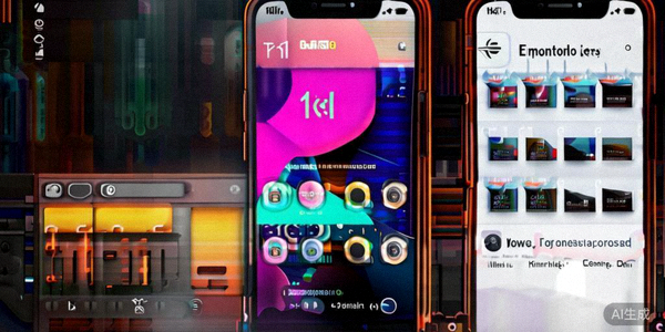 手机屏幕上同时显示TikTok和Instagram的应用界面