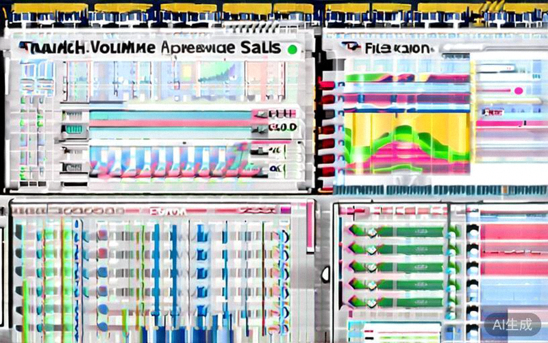 选品工具数据解读示意图：展示如何分析搜索量、月均销量、竞品数量、价格区间等关键指标